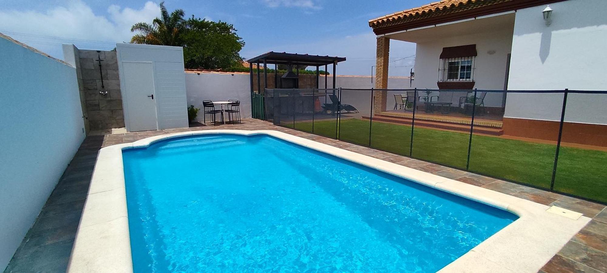 Chalet Hercules La Barrosa Chiclana de la Frontera Eksteriør bilde
